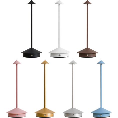 Modern Minimalist Mushroom LED Table Lamp Made of Aluminum Alloy for Home, Restaurant, Bedside - Indirect Lighting Mood Lighting