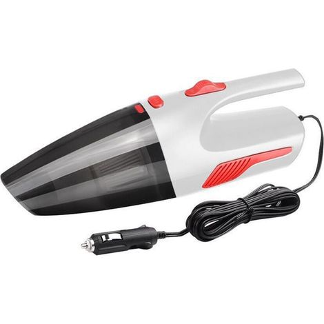 120-W-Handstaubsauger mit LED-Licht, Nass- und Trockensauger, für Auto und Haushalt, für Flüssigkeiten, Partikel, Haare, Staub und Ablagerungen (1/4)