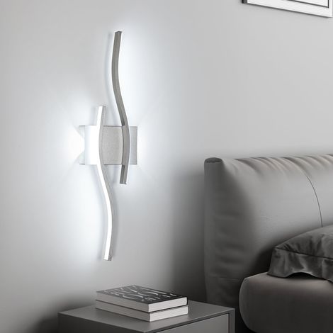 Applique Murale LED Intérieure, 20W 2250LM 59CM 6500K, Argenté (1/5)