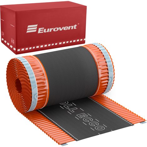 Cinta de cumbrera ROLLO ECCO 240mm x 5m RAL 8004