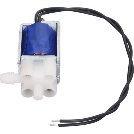 Elektromagnetisches Auslassventil, 2-Positionen, 3-Wege, schnell ansprechend, Mikro-Magnetventil, normalerweise offen, DC 3,7 V, 105 mA, 0,39 W, 35 Ω (1/5)
