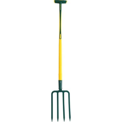Leborgne – Fourche à bêcher douille 30 cm – Tête en acier forgé – Emmanchement à douille pour solidité – Usage intensif (1/2)
