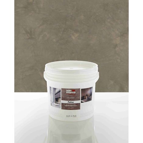 Patina bronzo lt 1 cera decorativa  da interni a base acquosa