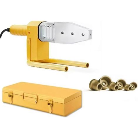 Soudeuse de tuyaux d'eau en plastique, outil de soudage de tuyaux PP/PP-R/PE/PP-C, machine à souder à chaud, outil de fusion à chaud, 800 W, prise UE (1/5)