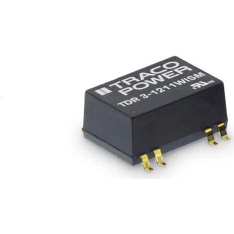 TracoPower TDR 3-2422WISM Convertisseur CC/CC pour circuits imprimés 24 V/DC 12 V/DC, -12 V/DC 125 mA 3 W Nbr. de sorti (1/2)