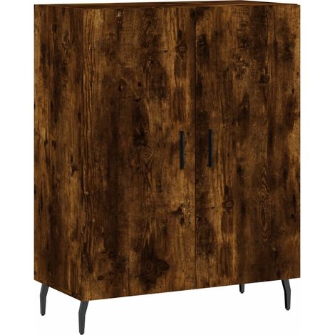 Aparador-cómoda-mueble-organizador-cocina-salón-salón-comedor 695 x 34 x 90 cm-madera de ingeniería-marrón 020031047