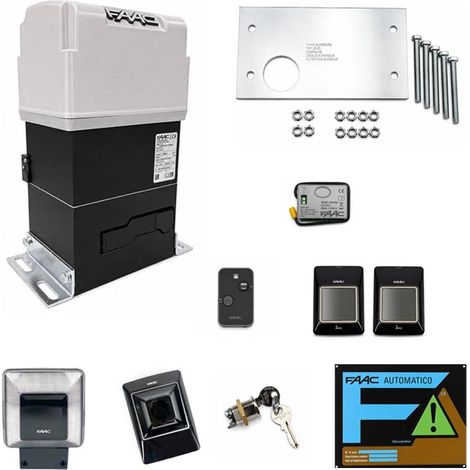 FAAC PRATICO 746 C 105940 KIT 230V 600 KG Automazione Cancello Ante Scorrevoli