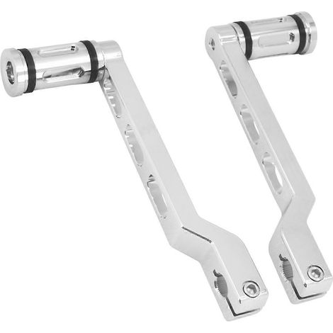 Motorrad-Schalthebel, Fußrasten, Fersen- und Zehenschalthebel für Touring, Road Glide, Trike, Softail A (1/5)