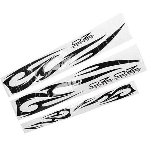Lot de 3 autocollants flammes pour carrosserie de voiture, imperméables, à forte adhérence, décoratifs et élégants. (1/5)