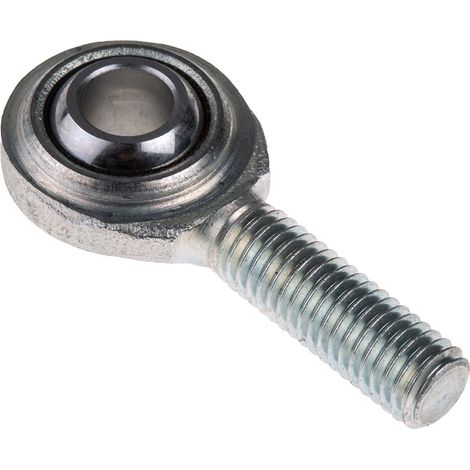 Embout à rotule RS PRO, Mâle, alésage 10mm, longueur 61mm, en Acier ( Prix pour 1 ) (1/3)