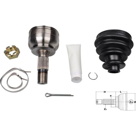 Giunto omocinetico esterno rapido FT25087K