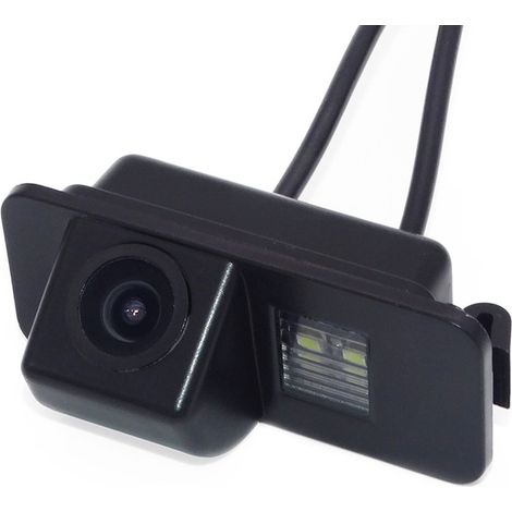 Applicable to License Plate Light HD CCD Car Reversing Camera Color Rear View Waterproof Night Visio (1/5)