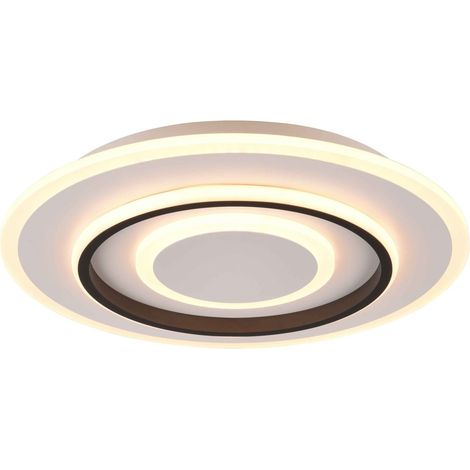 Plafoniera LED rotonda 41cm 46W dimmer telecomando Jora (1/5)