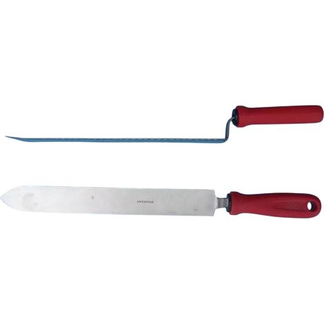 Coltello per disopercolare inox 28 cm