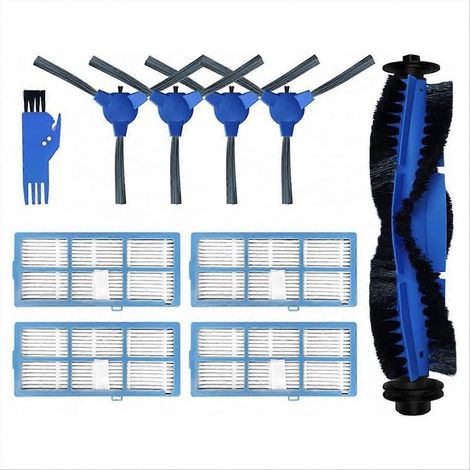 Accessoires et pièces de rechange pour aspirateur robot Laresar Grande 1 : brosse latérale principale, filtre HEPA. (1/5)