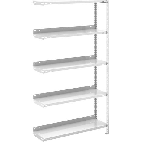 hofe, Rayonnage de bureau à boulonner gris clair RAL 7035, (1/3)