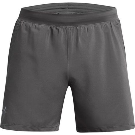 Short de survêtement - UNDER ARMOUR - Launch 5 - Lot de 5 - Gris (Castlerock) - Respirant, taille élastique (1/5)