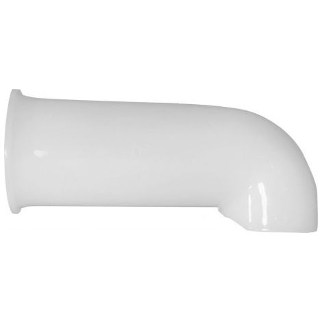 Raccord de bidon IBC Coude de sortie. PP. blanc