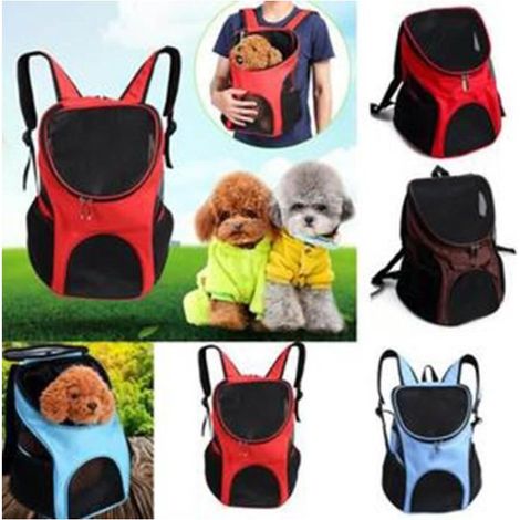 Sac de transport - CAFE - 30x25x35cm - Confortable - Pour chien et chat - Utilisation intérieure