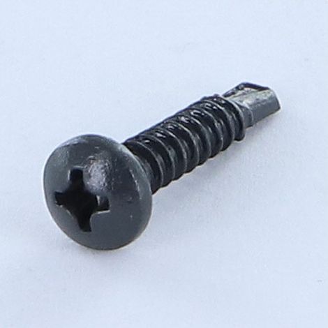 Vis autoperceuse Tête cylindrique bombée TCB Phillips 3.9X19 Filet tôle Acier zingué LAQ RAL7016 gris anthracite-1 pièce