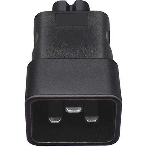 PVC IEC320 C20 auf C7 Netzadapterkabel mit achtfacher Buchsenform