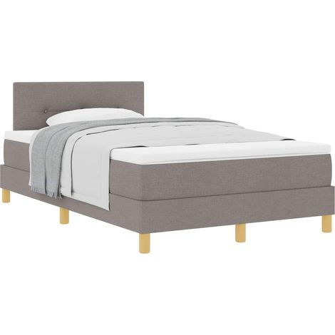 Maison Exclusive - Letto a molle con cuscino Talpa 120 x 190 cm Tessuto (1/5)