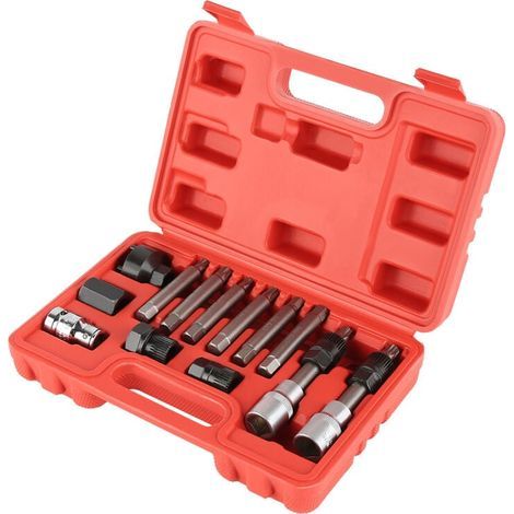 Générateur alternateur poulie roue libre outil hexagonal 13 pcs (1/5)