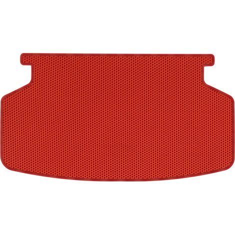 BYD Dolphin Surf Schrägheck ab 2023 EVA-Kofferraummatte HONEYCOMB - ROT (1/5)