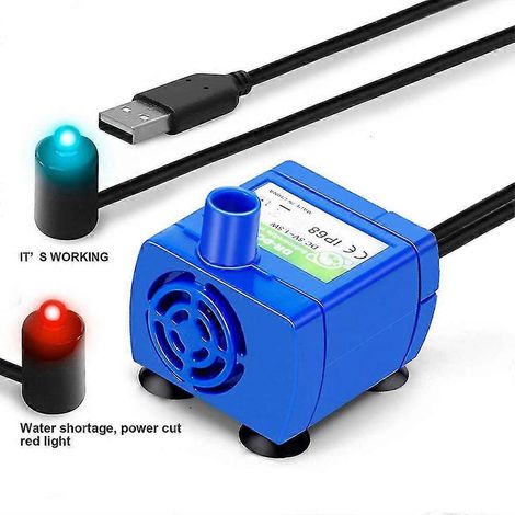 Moteur de pompe pour fontaine à eau pour animaux, pièces de rechange pour distributeur d'eau pour chats et chiens Tw (1/5)