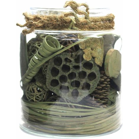 Verre déco flora 310 - Vert, transparent (1/5)