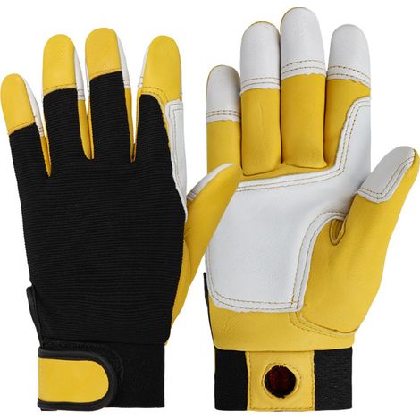 Filiyano-Gants de jardinage résistants aux épines - Cuir souple et résistant - Pour hommes (1/4)