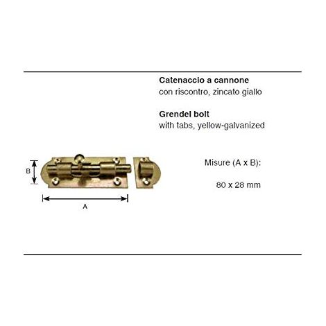CATENACCIO CANN.ZINC. MM.80