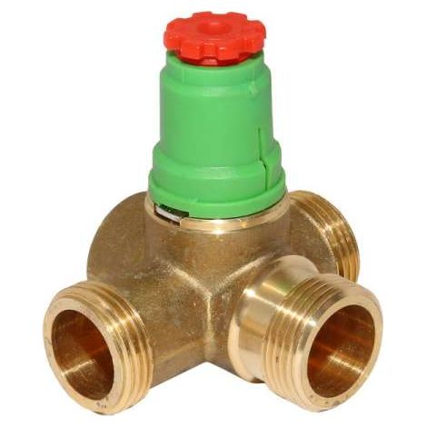 Danfoss Dreiwegethermostatventilunterteil RA-D 15, RECHTS nach TGL 43191 1/2'' 013G3373 (1/2)