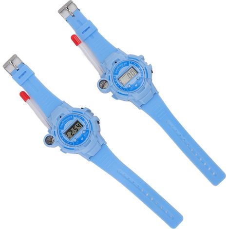 Talkie-walkie rechargeable pour enfants, jouet et cadeau pour garçons et filles de 4 à 12 ans, idéal pour les jeux d'extérieur (bleu).-AquaForge (1/5)