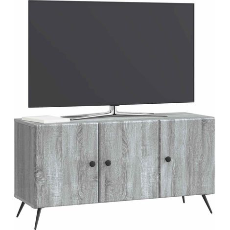 Maison Exclusive - Mobile TV Grigio Sonoma 99 x 34,5 x 50 cm Legno ingegnerizzato
