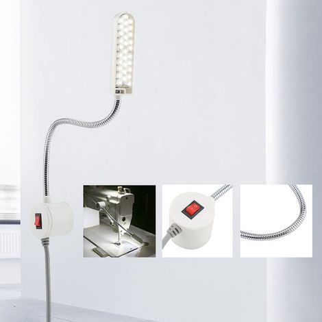 Lampe de travail à col de cygne avec 30 LED et base magnétique (1/5)