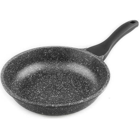 Induktionspfanne Supreme 32 cm Stein schwarz Antihaft