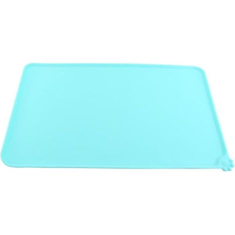 Tapis d'alimentation pour animaux, tapis d'alimentation pour chien, chat, chiot, gamelle en silicone, gamelle, nourriture pour animaux, tapis d'abreuvement, produits pour animaux (vert) (1/5)