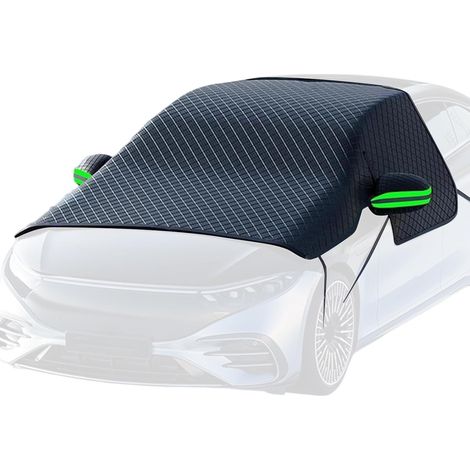 Housse de pare-brise pour pare-brise de voiture – Protection imperméable – Résistante intempéries – Pour rétroviseur , hiver, gel, eau, pluie, vent – Accessoires de protection (1/5)