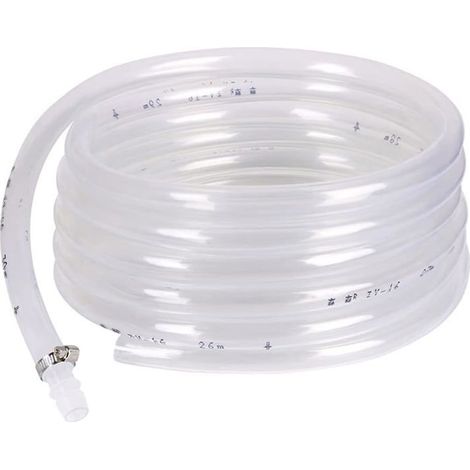 Tuyau de Pression 5M - 15 MM ID x 18 MM OD - Pour Air, Oxygène d'Aquarium, Carburant et Huile - Transparent (1/4)