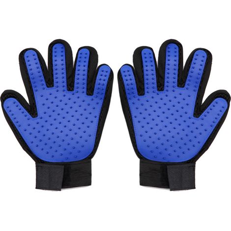 Fellpflegehandschuh für Haustiere, Massage, langes/kurzes Fell, Katze, Hund, Pferd, Kaninchen (1/5)