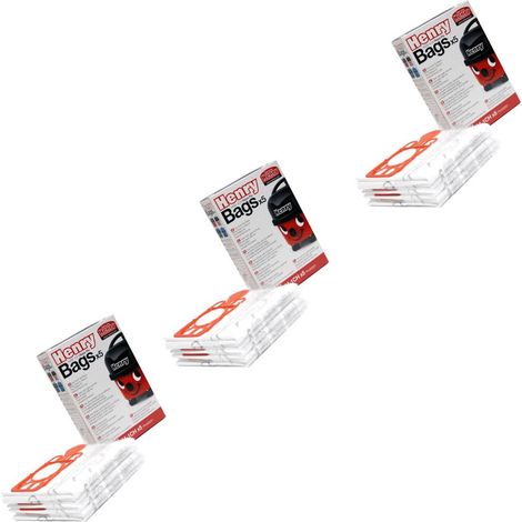 Lot de 3 Boîtes de 5 sacs (NVM1CH, NVM-1CH) Aspirateur