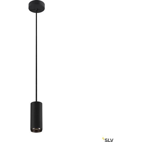 Suspension LED NUMINOS® S intérieur noir/noir LED 1042W 60° UGR 19 - SLV - 1004156 (1/3)
