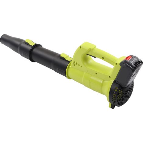 Souffleur sans fil 12000 tr/min 42 m/s, vitesse réglable 1 bouton, pour neige, débris et poussière, prise UE 100-240V (1/5)