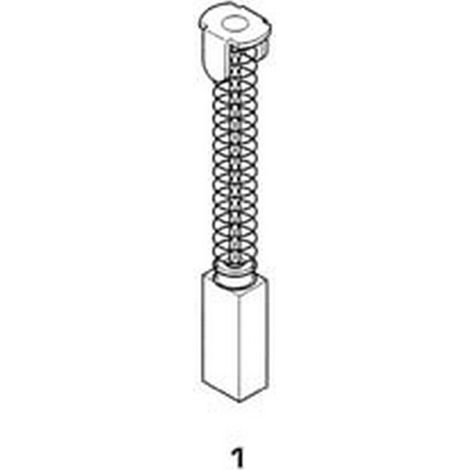 8PZ SPAZZOLE A CARBONCINO PER ELETTROUTENSILI MODELLO 1 - RUPES 1846 mm.6x9x21/