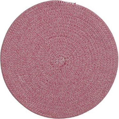 Set de Table Déco "Coton" 38cm Rouge