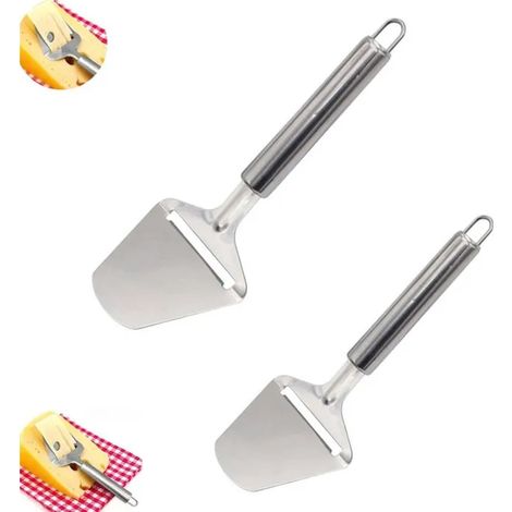 Lot De 2 Râpes À Fromage En Acier Inoxydable, Pour Fromage Dur, Légumes Durs, Manche Creux, Compatible Lave-Vaisselle (1/5)
