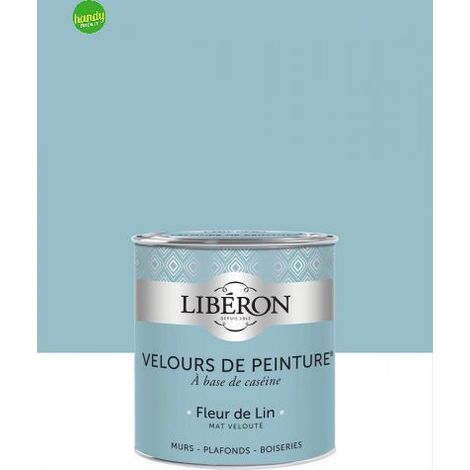 Pittura da interni Liberon 125ml Azzurro Fiori di Lino