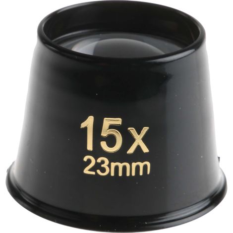 Loupe RS PRO, grossissement 15X, diam. lentille 29mm ( Prix pour 1 )