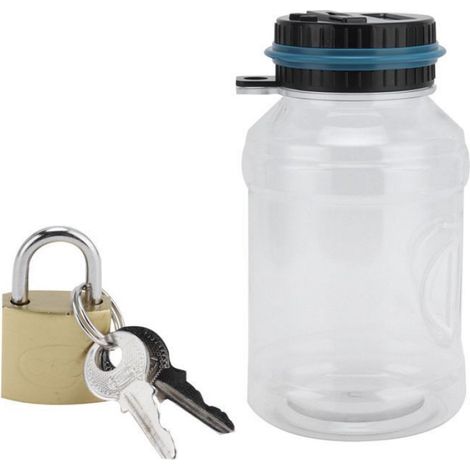 Tirelire - LCD Numérique - 1,8 L - Pour Enfants - ABS - 20 x 11 x 11 cm - 1 Pièce (1/5)
